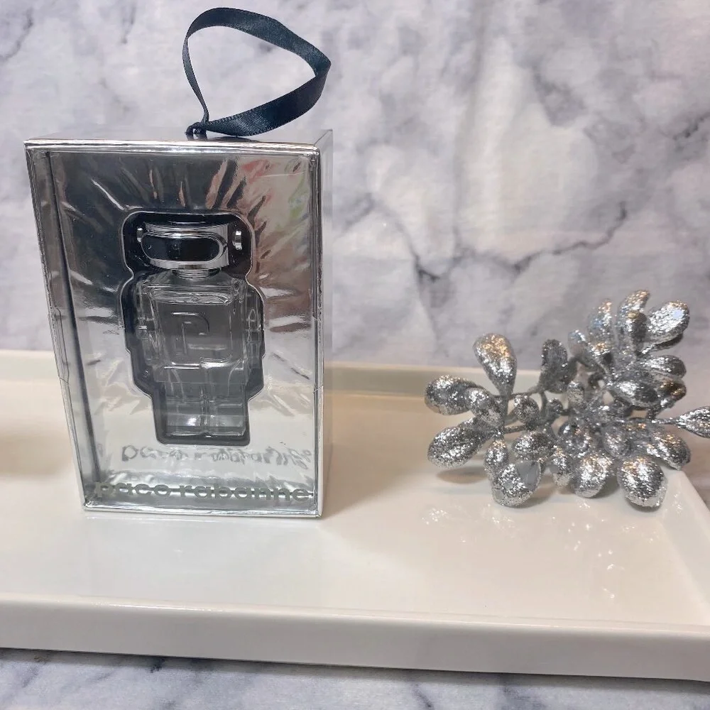 Paco Rabanne Phantom EDT,Aromatic-Mini 5ml,0.16oz-Xmas Ornament Gift Box-NEW